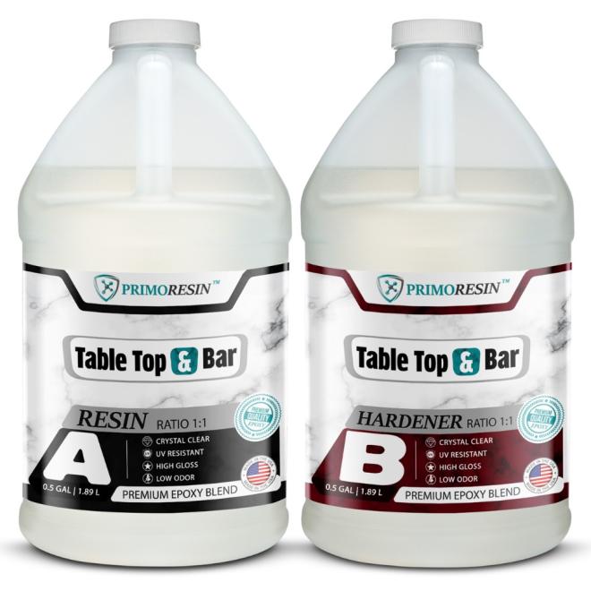 Primo Resin Deep Pour, Table Top & Bar and Arts & Crafts epoxy kit